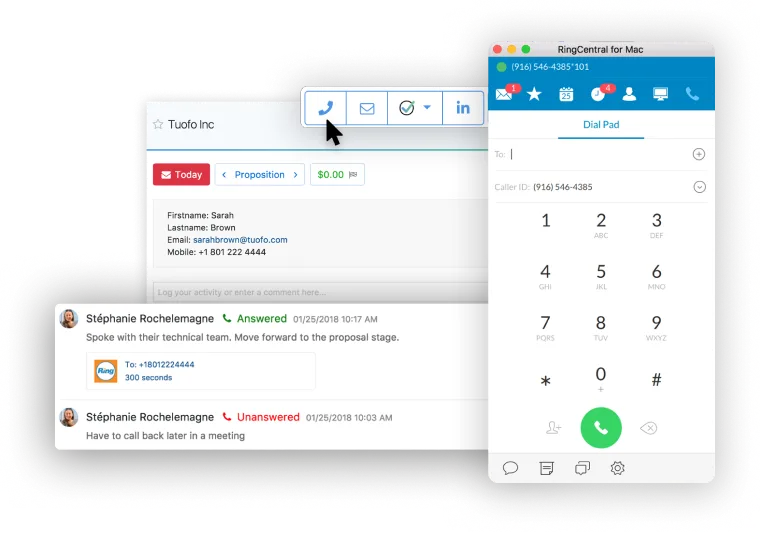 Log calls automatically