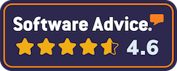 Software Advice rating badge
