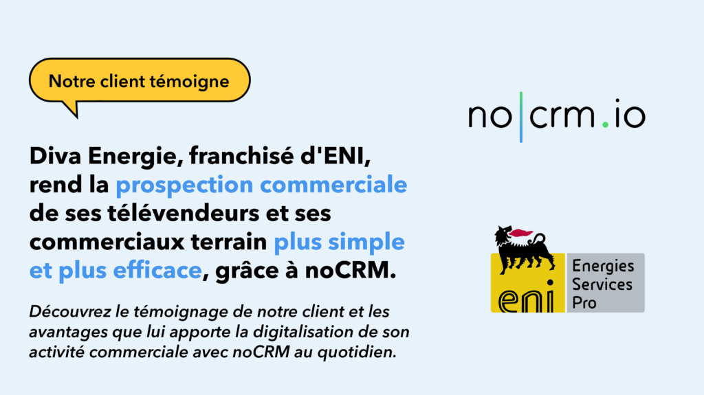 Diva Energie booste sa prospection commerciale avec noCRM