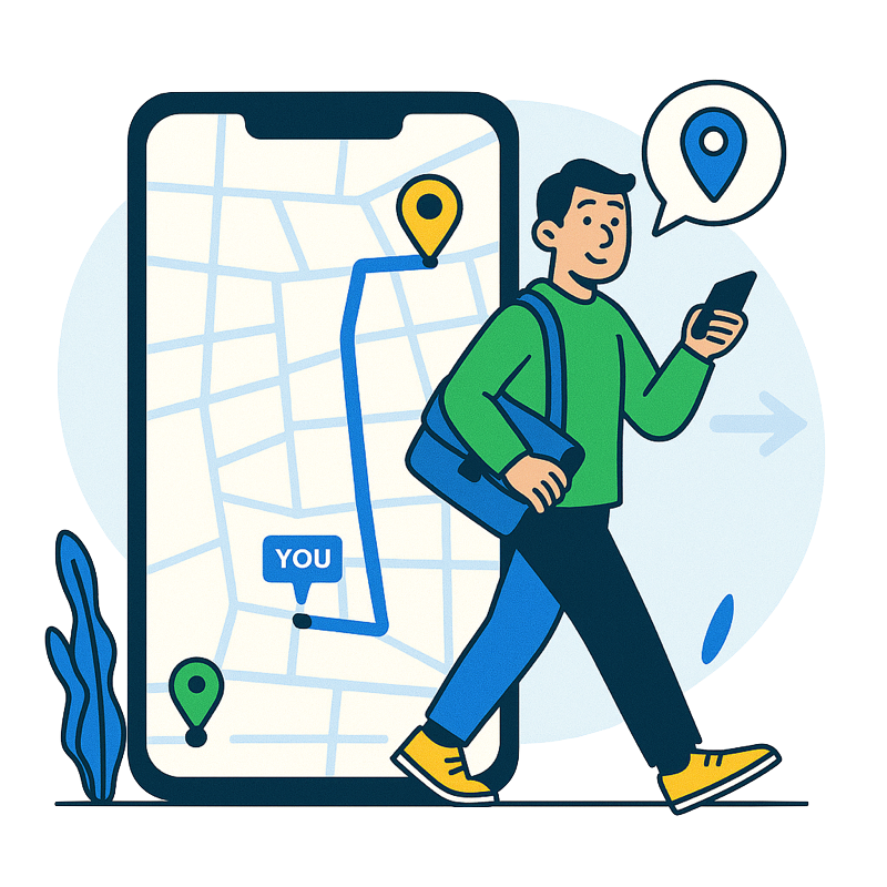 Google Maps para vendedores externos