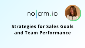 Sales goals strategies